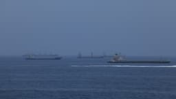 Tanker struck by unknown projectile in Strait of Hormuz