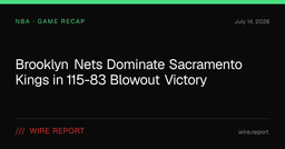 Brooklyn Nets Dominate Sacramento Kings in 115-83 Blowout ...