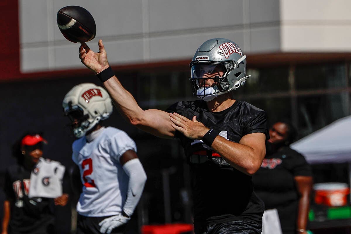 Arnold named starter as UNLV plans two-quarterback opener