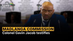 Madlanga Commission | Colonel Gavin Jacob testifies