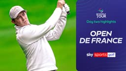 FedEx Open De France: Day two highlights | Golf News