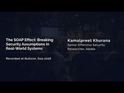 The Soap Effect Breaking Security Assumptions In Real World Systems