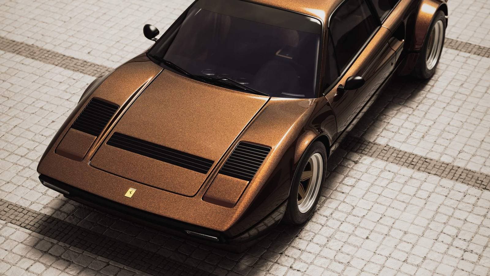 Restomod Ferrari 308 Debut The Day After Ferrari's EV Reveal Is Simply Diabolical