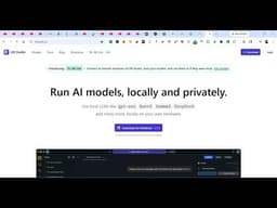 LM Studio IDE is INSANE Run Unlimited AI Models Locally on Computer Without Internet (100%)