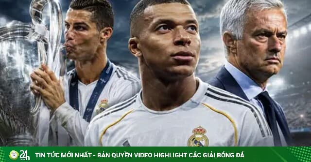 Mbappe giống Ronaldo đến kỳ lạ ở Real, chờ Mourinho ...