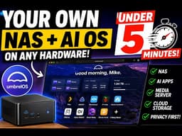 Build Your Own AI NAS Server in Under 5 Minutes | Umbrel + OpenClaw