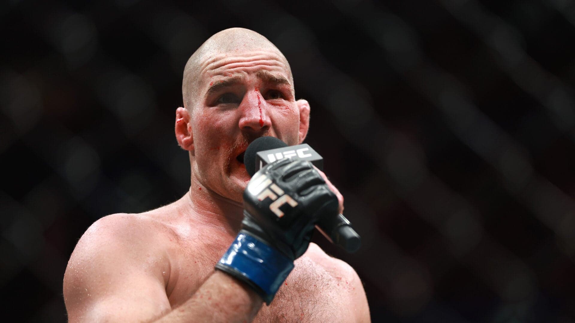 Sean Strickland's coach reacts to his mic being cut off after UFC Houston win: 'It's about time'