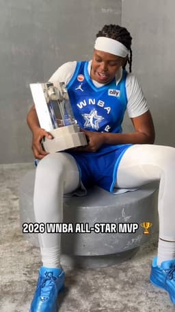@WNBA: Another achievement for JJ 💥

Jonquel Jones becomes the first player in WNBA History to win MVP (202...