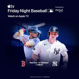 @RedSox: #FridayNightBaseball is here. Tune in to tonight’s game against the Yankees live on @AppleTV.
 
 htt...
