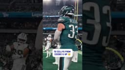 end zone moves 🫨 | #shorts 📺: #DALvsPHI on ESPN