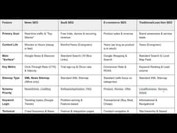 Types of SEO Explained: News, SaaS, Ecommerce & Lead Generation SEO