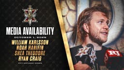 🎥 MEDIA AVAILABILITY | Karlsson, Hanifin, Theodore & Craig