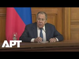 Lavrov Calls For Immediate Ceasefire To Resume Normal Maritime Flow | APT