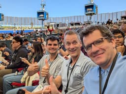 @jeffdean: Beautiful day at #GoogleIO packed full of Gemini announcements, with my Gemini team colleagues @Orio...