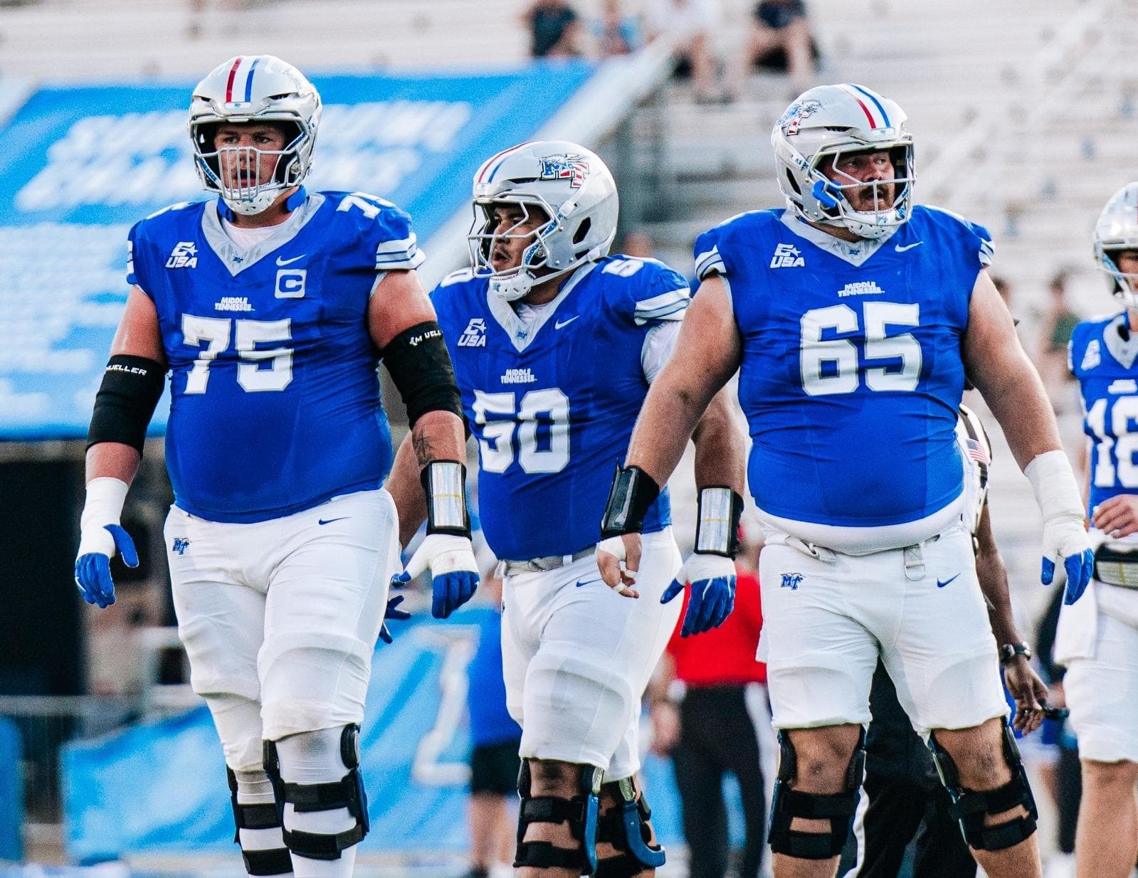 Much improved Blue Raider offensive line paving the way for early ...