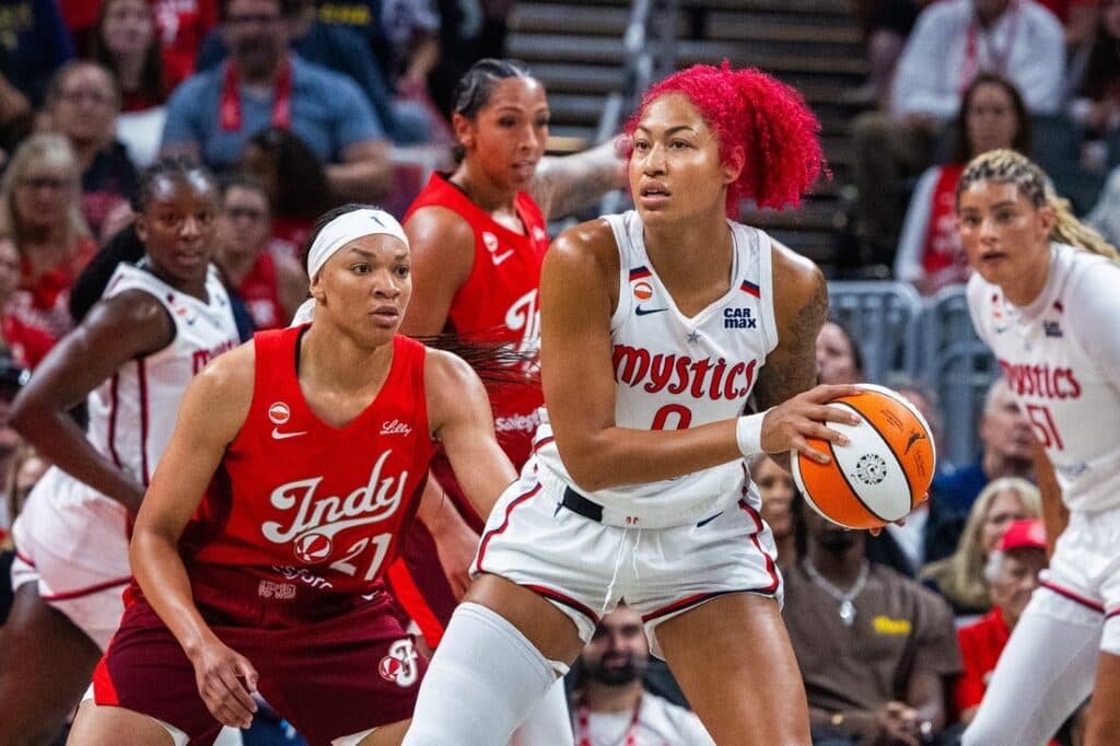 Shakira Austin, Mystics hungry for playoffs but first face Sun