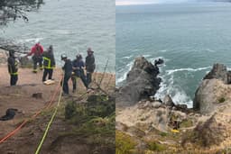 Hiker Cheats Death In Lands End Plunge As SF Crews Pull Off Daring Cliff Rescue