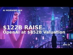 🚨 OpenAI $122B, Anthropic Mythos Risk, 50% Data-Center Delays | AI News (Apr 04)