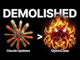 NEW Claude Updates DESTROY OpenClaw!