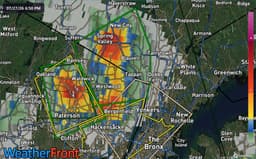 Flooding risks grow between Philadelphia, New York City, and southern New England Tuesday