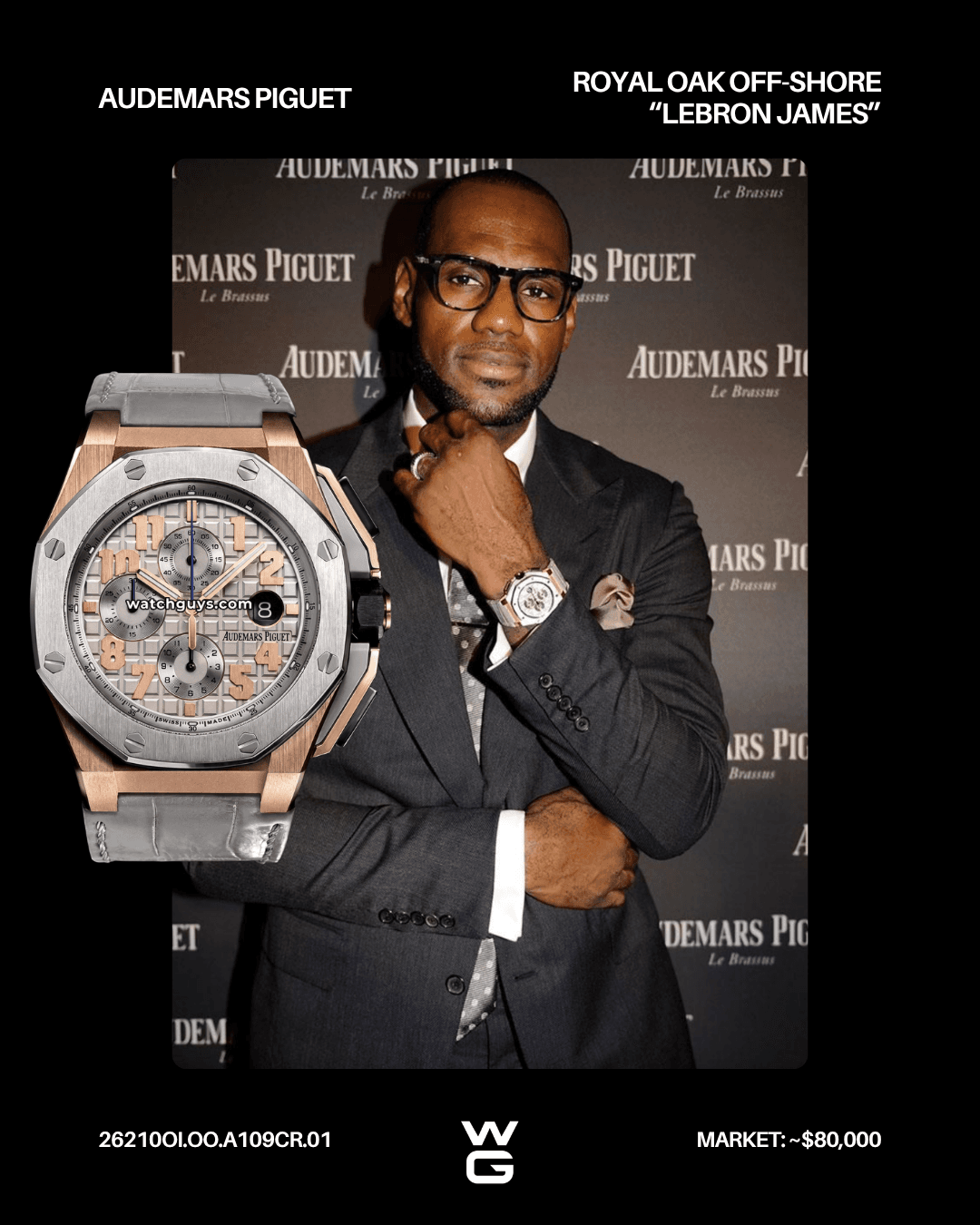 LeBron James's Watch Collection: $6.8M in AP, Patek & More