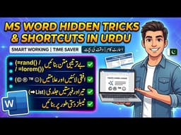 MS Word Hidden Tricks & Shortcuts | Smart Work in Word | Random Text, Symbols, Lines & Tables
