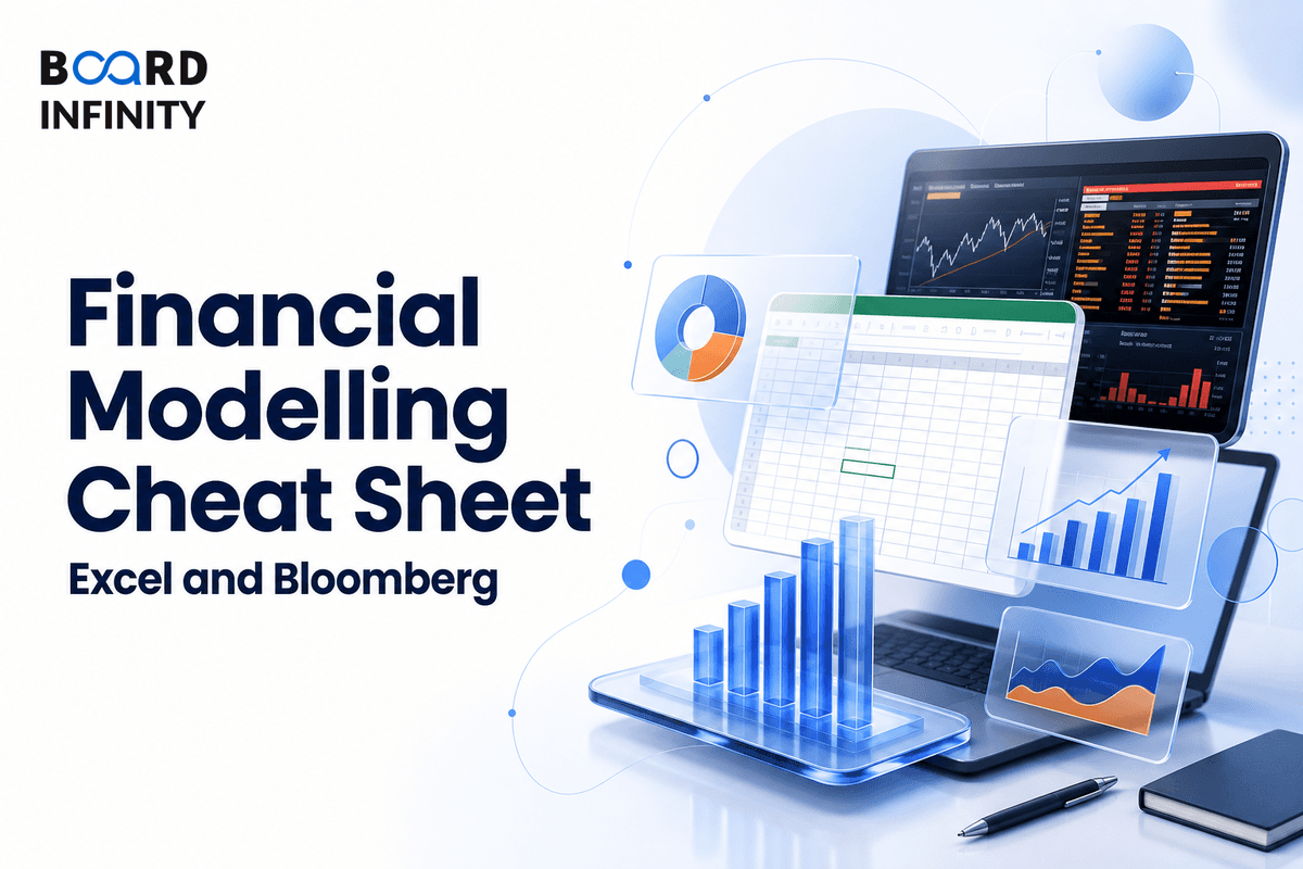 Financial Modelling Cheat Sheet: Excel and Bloomberg