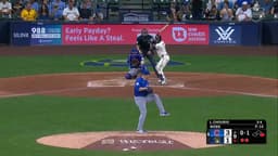 @MLB: Bottom 9: Jackson Chourio ties it
Top 10: Garrett Mitchell HUGE outfield assist 
Bottom 10: Luis Lar...