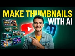 How to Make Thumbnail for YouTube Videos with AI (Free & Easy)