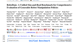 RoboDojo: A Unified Sim-and-Real Benchmark for Comprehensive Evaluation of Generalist Robot Manipulation Policies