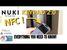 Nuki Keypad 2.0 NFC Review – Tap to Unlock is FINALLY Here! 🔐📱