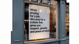 When You Pray for a Job... Pray for a Culture That Gives ...
