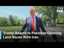 Reporter Asks Trump About Pakistan’s Opening of Its Land Route With Iran, Watch His Response | AC1N