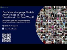 Can Vision-Language Models Answer Face to Face Questions in the Real World?