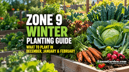 Zone 9 Winter Planting Guide: What to Plant & Grow