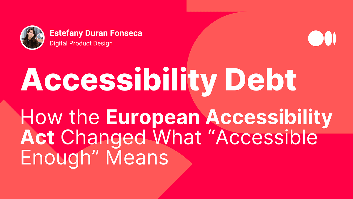 Accessibility audits → continuous, auditable telemetry