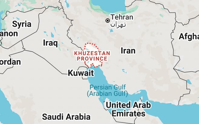 F-15 Shot Down Over Khuzestan Province