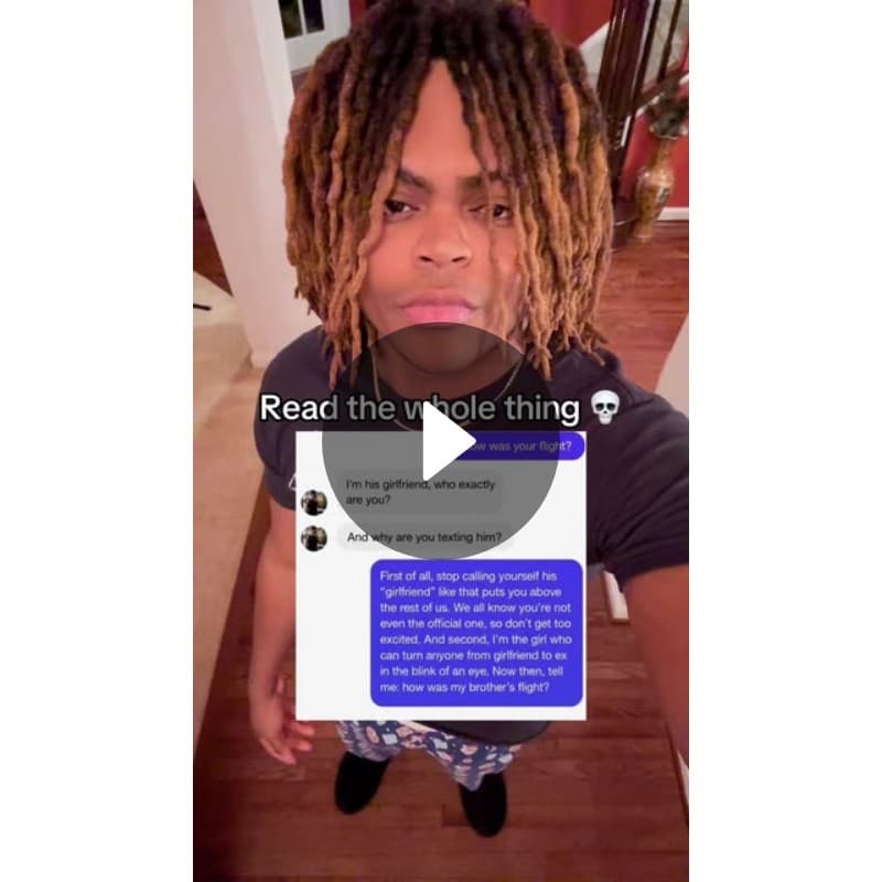 Lennon Johnson Reacts to Text Message Drama