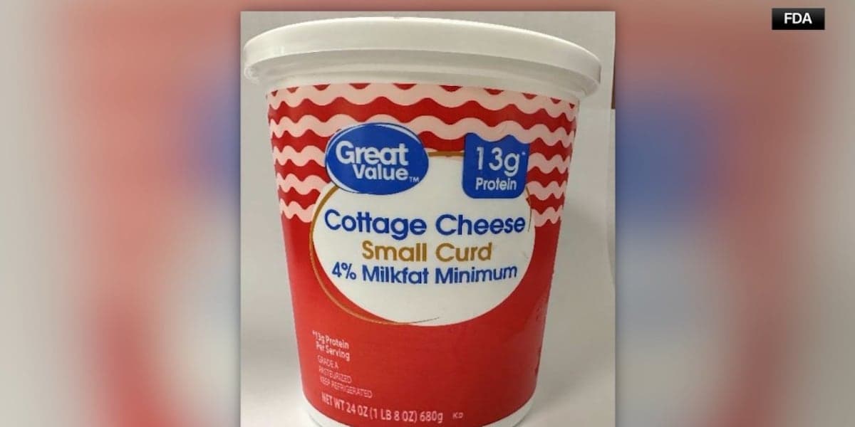 Cottage cheese sold at Walmart recalled due to potential health risk