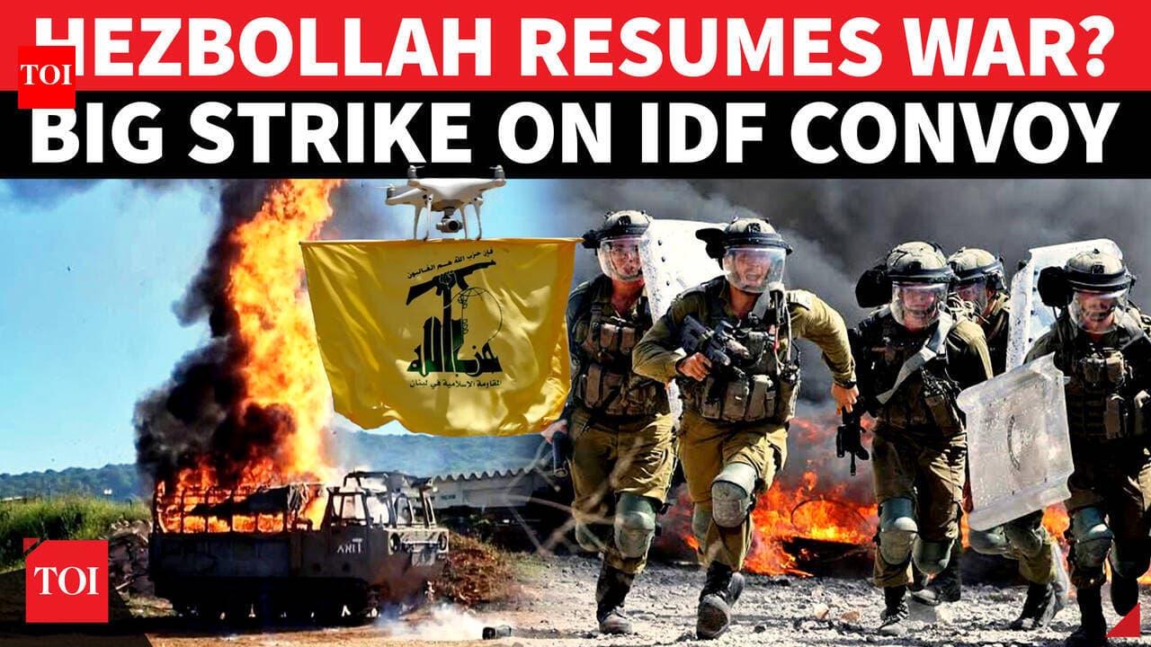 Fresh Hezbollah Assault? Israeli Military Vehicle Targeted ...