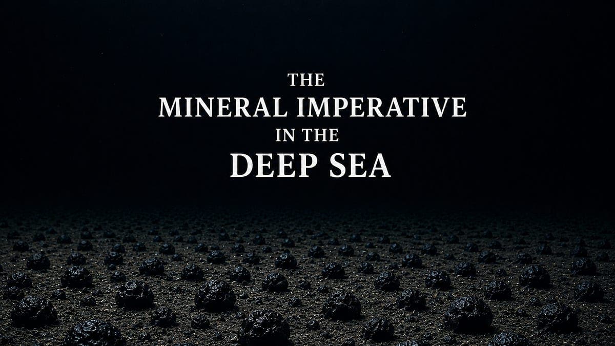 China's Deep-Sea Programme: History, Mandates ...