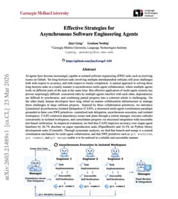 @omarsar0: NEW research from CMU.

(bookmark this one)

The biggest unlock in coding agents is understanding st...