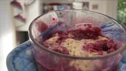 5 Minute Blackberry Cobbler