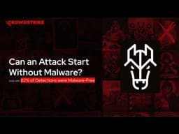 Can an Attack Start Without Malware? 82% of Attacks Do