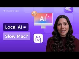 Pros & cons of running AI tools locally on Mac