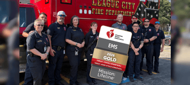 League City EMS Recognized for Lifesaving Care