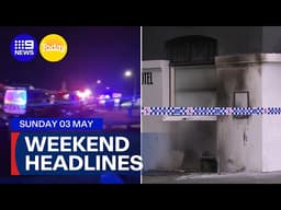 Triple murder investigation in Sydney; Two charged over arson attack | 9 News Australia