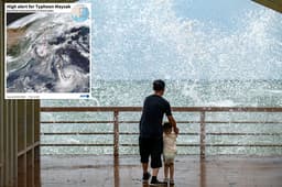 Flights and ferries suspended as Tropical Storm Maysak slams China’s Hainan province