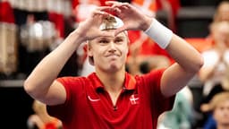 Rune edges Dimitrov, leads Denmark to thrilling Davis Cup win on return