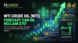 WTI Crude Oil Price Forecast: Can Oil Reclaim $75 as ...